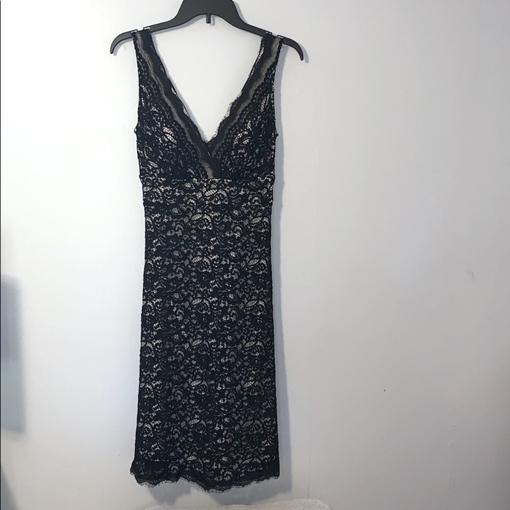 White House Black Market Sleeveless Lace Dress